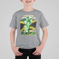 Choose Jamaica JLP Supporter T Shirt For Kid Patriotic Leaders Jamaica Jamaica Labor Party Politics - Wonder Print Shop