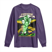 Choose Jamaica JLP Supporter Long Sleeve Shirt Patriotic Leaders Jamaica Jamaica Labor Party Politics - Wonder Print Shop