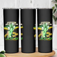 Choose Jamaica JLP Supporter Skinny Tumbler Patriotic Leaders Jamaica Jamaica Labor Party Politics - Wonder Print Shop