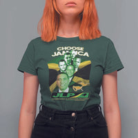 Choose Jamaica JLP Supporter T Shirt For Women Patriotic Leaders Jamaica Jamaica Labor Party Politics - Wonder Print Shop