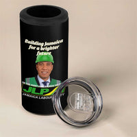 Dr Most Hon Andrew Holness JLP Supporter 4 in 1 Can Cooler Tumbler Building Jamaica for a Brighter Future Jamaica Labor Party Politics - Wonder Print Shop