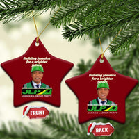 Dr Most Hon Andrew Holness JLP Supporter Ceramic Ornament Building Jamaica for a Brighter Future Jamaica Labor Party Politics - Wonder Print Shop