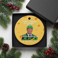 Dr Most Hon Andrew Holness JLP Supporter Ceramic Ornament Building Jamaica for a Brighter Future Jamaica Labor Party Politics - Wonder Print Shop