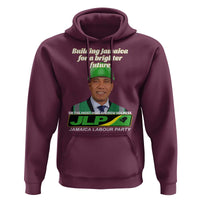 Dr Most Hon Andrew Holness JLP Supporter Hoodie Building Jamaica for a Brighter Future Jamaica Labor Party Politics - Wonder Print Shop