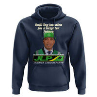 Dr Most Hon Andrew Holness JLP Supporter Hoodie Building Jamaica for a Brighter Future Jamaica Labor Party Politics - Wonder Print Shop