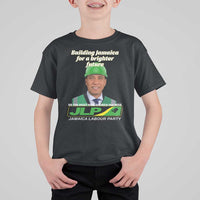 Dr Most Hon Andrew Holness JLP Supporter T Shirt For Kid Building Jamaica for a Brighter Future Jamaica Labor Party Politics - Wonder Print Shop