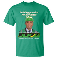 Dr Most Hon Andrew Holness JLP Supporter T Shirt Building Jamaica for a Brighter Future Jamaica Labor Party Politics - Wonder Print Shop