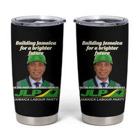 Dr Most Hon Andrew Holness JLP Supporter Tumbler Cup Building Jamaica for a Brighter Future Jamaica Labor Party Politics - Wonder Print Shop