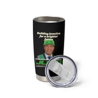 Dr Most Hon Andrew Holness JLP Supporter Tumbler Cup Building Jamaica for a Brighter Future Jamaica Labor Party Politics - Wonder Print Shop