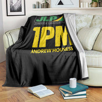 1PM Andrew Holness Throw Blanket Support JLP Jamaica Labour Party - Wonder Print Shop