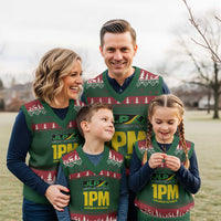 1PM Andrew Holness V-Neck Knit Sweater Vest Support JLP Jamaica Labour Party - Wonder Print Shop