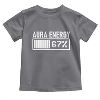 Funny Aura Energy at 67 Toddler T Shirt Six Seven Viral Meme 6 7 Gen Alpha Slang - Wonder Print Shop