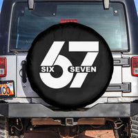 Funny Six Seven 67 Meme Spare Tire Cover Bold Graphic - Wonder Print Shop