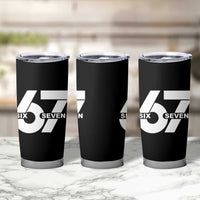 Funny Six Seven 67 Meme Tumbler Cup Bold Graphic - Wonder Print Shop