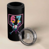 Funny Six Seven Baseball Drip 4 in 1 Can Cooler Tumbler Number 67 Meme Drippy Bats - Wonder Print Shop