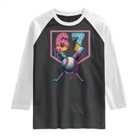 Funny Six Seven Baseball Drip Raglan Shirt Number 67 Meme Drippy Bats - Wonder Print Shop