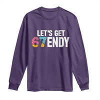 Funny Six Seven 67 Long Sleeve Shirt Lets Get Sendy 6 7 Meme Icecream - Wonder Print Shop