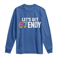 Funny Six Seven 67 Long Sleeve Shirt Lets Get Sendy 6 7 Meme Icecream - Wonder Print Shop
