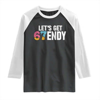 Funny Six Seven 67 Raglan Shirt Lets Get Sendy 6 7 Meme Icecream - Wonder Print Shop