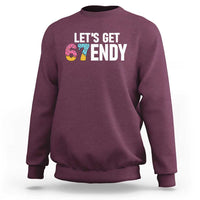 Funny Six Seven 67 Sweatshirt Lets Get Sendy 6 7 Meme Icecream - Wonder Print Shop