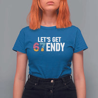 Funny Six Seven 67 T Shirt For Women Lets Get Sendy 6 7 Meme Icecream - Wonder Print Shop