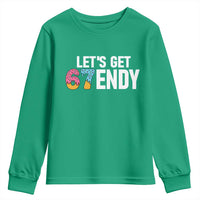 Funny Six Seven 67 Youth Sweatshirt Lets Get Sendy 6 7 Meme Icecream - Wonder Print Shop