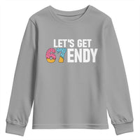 Funny Six Seven 67 Youth Sweatshirt Lets Get Sendy 6 7 Meme Icecream - Wonder Print Shop