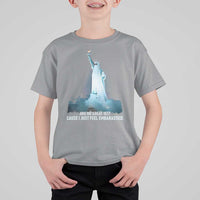 Statue of Liberty Ghost T Shirt For Kid Are We Great Yet Cause I Just Feel Embarrased - Wonder Print Shop