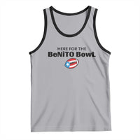 Here For The Benito Bowl Tank Top Funny Puerto Rican Football Party Celebration