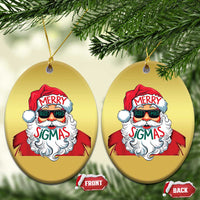 Funny Santa Rizz Xmas Christmas Ornament Merry Rizzmas Sigmas Xmas Gen Alpha Middle School - Wonder Print Shop