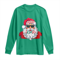 Funny Santa Rizz Christmas Long Sleeve Shirt Merry Rizzmas Sigmas Xmas Gen Alpha Middle School