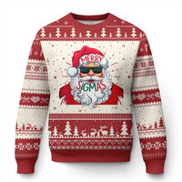 Funny Santa Rizz Xmas Ugly Christmas Sweater Merry Rizzmas Sigmas Xmas Gen Alpha Middle School - Wonder Print Shop