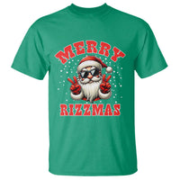 Funny Santa Rizz Christmas T Shirt Merry Rizzmas Claus Funny Xmas - Wonder Print Shop