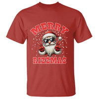 Funny Santa Rizz Christmas T Shirt Merry Rizzmas Claus Funny Xmas - Wonder Print Shop