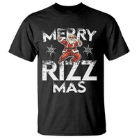 Funny Santa Rizz Christmas T Shirt Merry Rizz Mas Cool - Wonder Print Shop