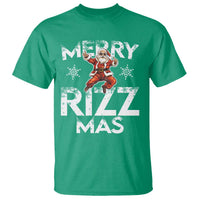 Funny Santa Rizz Christmas T Shirt Merry Rizz Mas Cool - Wonder Print Shop