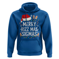 Funny Santa Rizz Christmas Hoodie Merry Rizzmas Sigmas