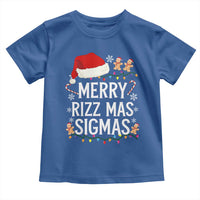Funny Santa Rizz Christmas Toddler T Shirt Merry Rizzmas Sigmas