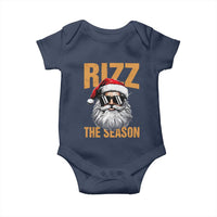 Funny Santa Rizz Christmas Baby Onesie Rizz The Season
