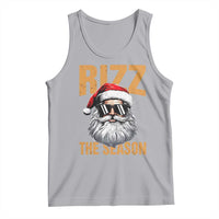 Funny Santa Rizz Christmas Tank Top Rizz The Season