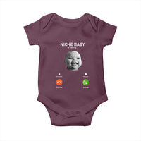 Funny Tuff Baby Meme Baby Onesie Tell ‘Em Son AI Niche Baby Motion Holding Laugh - Wonder Print Shop