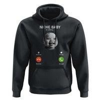 Funny Tuff Baby Meme Hoodie Tell ‘Em Son AI Niche Baby Motion Holding Laugh - Wonder Print Shop