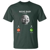 Funny Tuff Baby Meme T Shirt Tell ‘Em Son AI Niche Baby Motion Holding Laugh - Wonder Print Shop