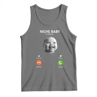 Funny Tuff Baby Meme Tank Top Tell ‘Em Son AI Niche Baby Motion Holding Laugh - Wonder Print Shop