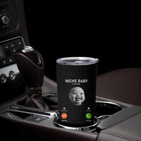 Funny Tuff Baby Meme Tumbler Cup Tell ‘Em Son AI Niche Baby Motion Holding Laugh - Wonder Print Shop