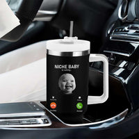 Funny Tuff Baby Meme Tumbler With Handle Tell ‘Em Son AI Niche Baby Motion Holding Laugh - Wonder Print Shop