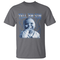 Funny Giggling Niche Baby Is Calling T Shirt Tuff Baby AI Laughing Gen Alpha Meme - Wonder Print Shop