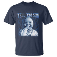 Funny Giggling Niche Baby Is Calling T Shirt Tuff Baby AI Laughing Gen Alpha Meme - Wonder Print Shop