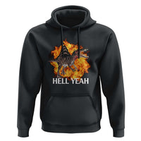 Spinosaurus Racha Explosion Hell Yeah Hoodie Dinosaur Shrieks Meme Funny Prehistoric Fire Blast - Wonder Print Shop