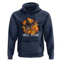 Spinosaurus Racha Explosion Hell Yeah Hoodie Dinosaur Shrieks Meme Funny Prehistoric Fire Blast - Wonder Print Shop